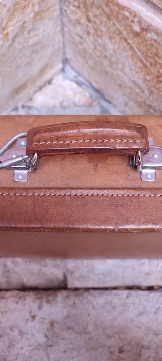 Valigetta piccola moto o auto d'epoca