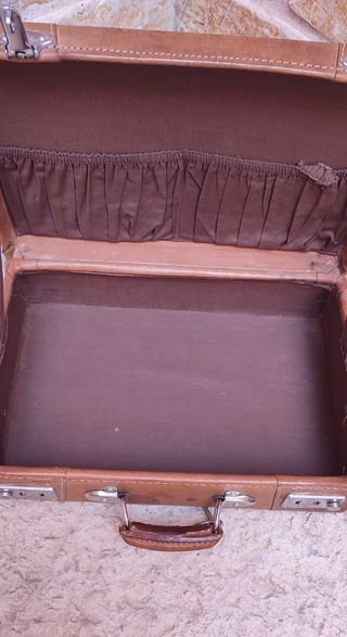 Valigetta piccola moto o auto d'epoca