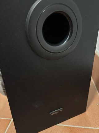 Altavoces Creative 2.1 Negro