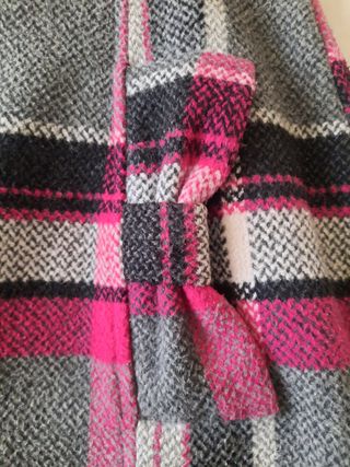 Abrigo de paño entallado