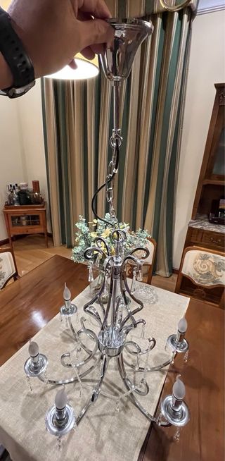 Lámpara de araña tipo moderno