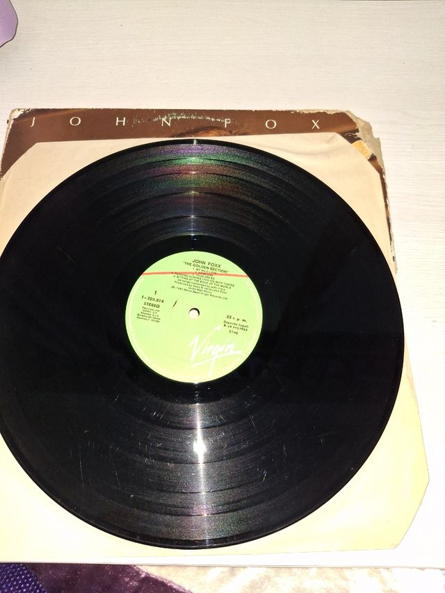 John foxx de golden sectión. Vinilo.