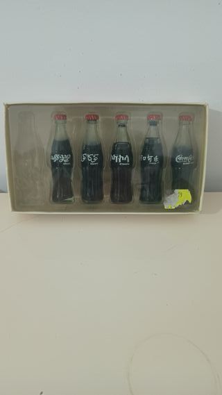 SET BOTTIGLIE MIGNON COCA COLA  VINTAGE