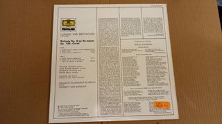 Beethoven '9 Sinfonía' Karajan LP 1980