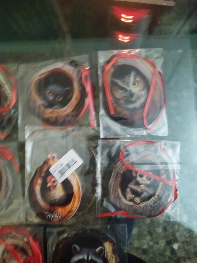 Adornos 2d animales bosque