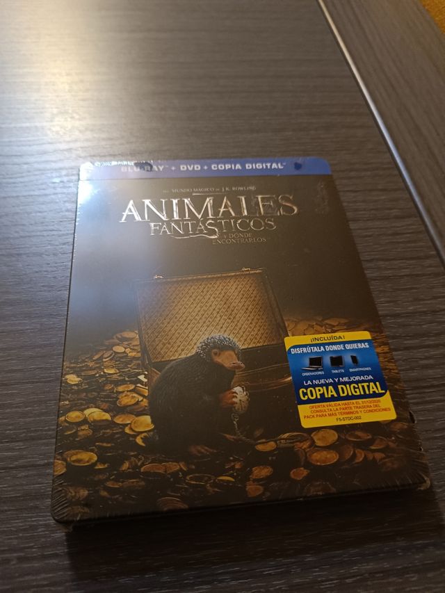 Steelbook Animales Fantásticos y como encontrarlos