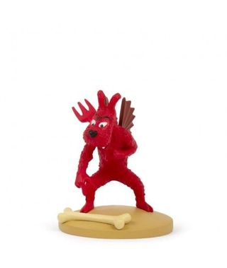 FIGURA TINTIN TF1 RESINA - Milu medio Demonio 7cm