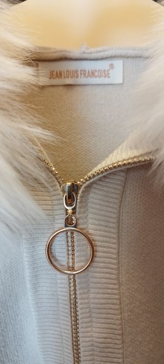 Cazadora de punto 