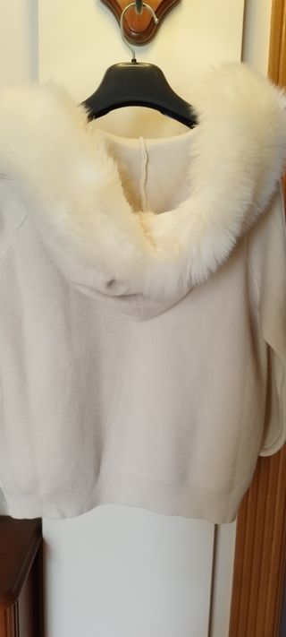 Cazadora de punto 