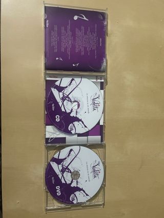 CD DVD Violetta La musica es mi mundo