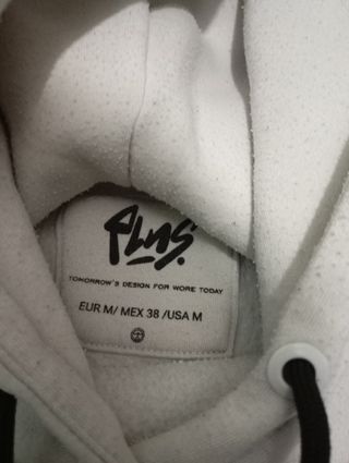 Sudadera blanca talla M