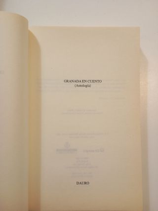 GRANADA EN CUENTO y EL BURRO DEL CARDENAL