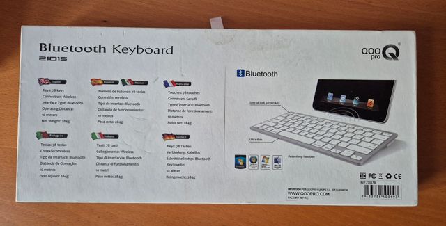 Teclado inalámbrico tablet