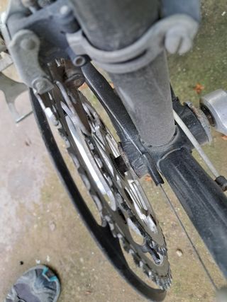 Bicicleta de carretera antigua