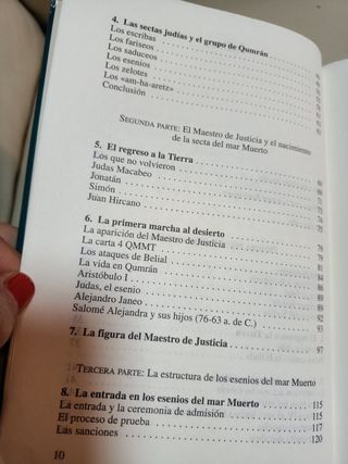 Libro Los esenios y los rollos del mar muerto