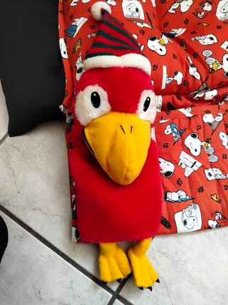 Pupazzo marionetta pappagallo