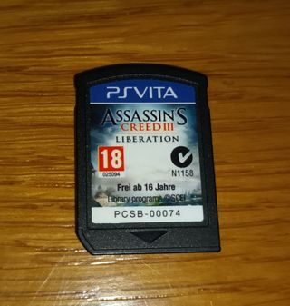 Assassins creed III liberation ps vita