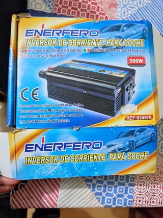 INVERSOR DE CORRIENTE PARA COCHES 500w