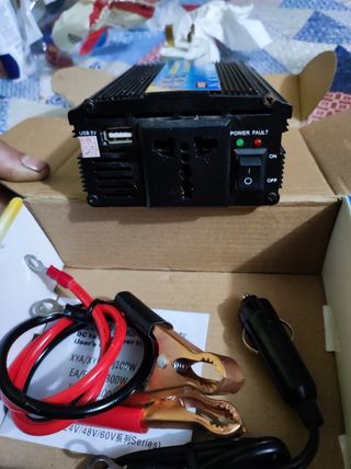 INVERSOR DE CORRIENTE PARA COCHES 500w