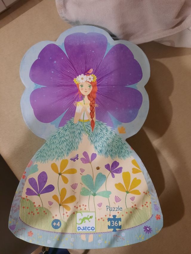 Puzzle la princesa de la primavera Djeco