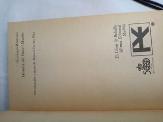 Historia del Nuevo Mundo