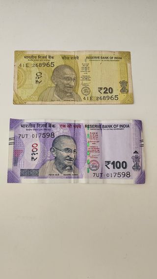 Billetes India / Rupias indias