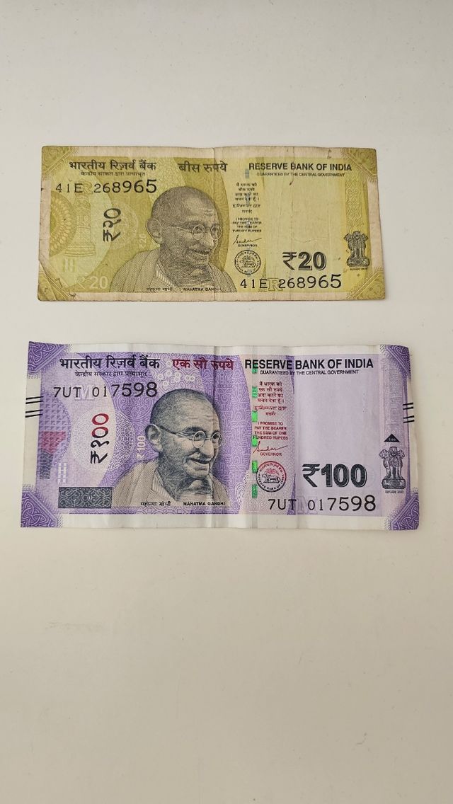 Billetes India / Rupias indias