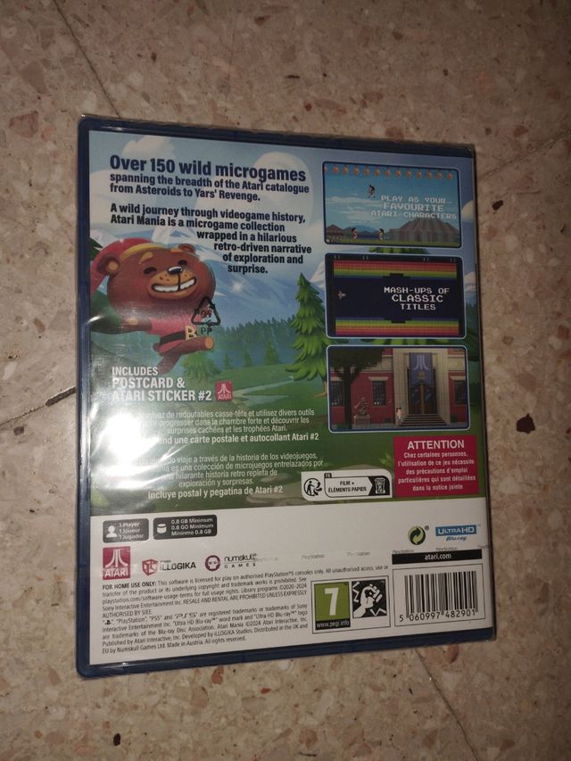 Juego PS 5 - ATARI MANIA ((PRECINTADO))