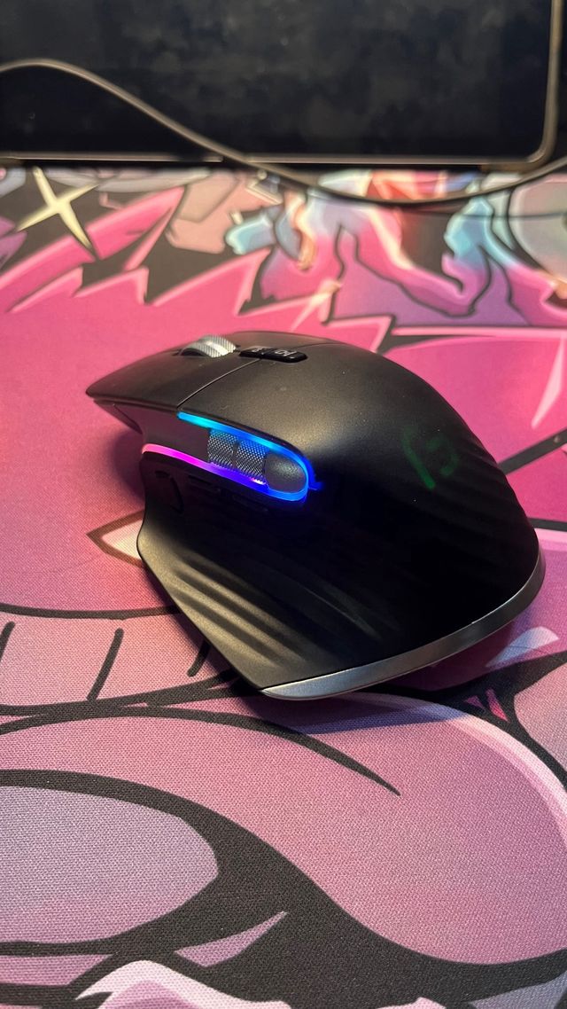 Ratón inalambrico con scroll vertical y horizantal