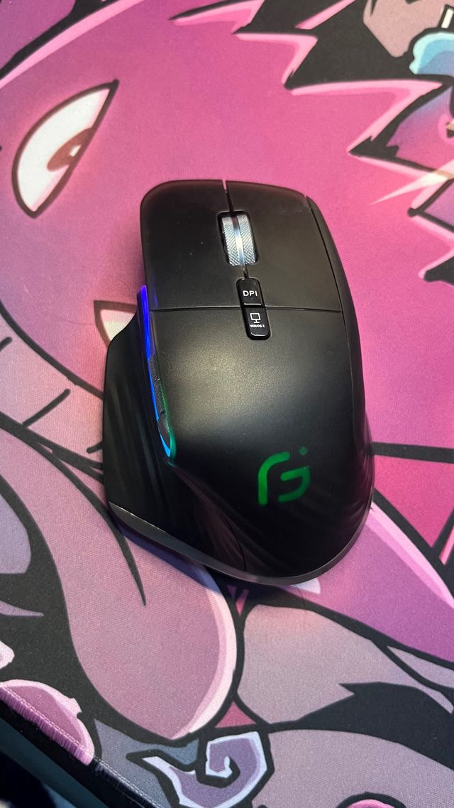 Ratón inalambrico con scroll vertical y horizantal