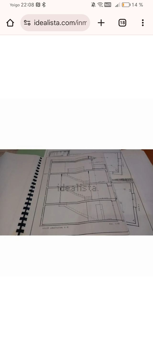 Casa con planos para reformar 