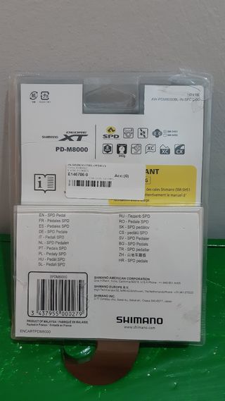 PEDALES SHIMANO XT PD-M8000