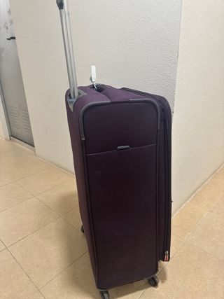 maletas samsonite aubergine cabina y grande 