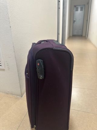 maletas samsonite aubergine cabina y grande 