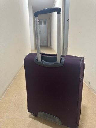 maletas samsonite aubergine cabina y grande 