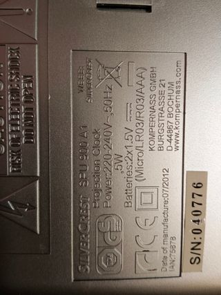 Radio Despertador Silvercrest SPU 900 A1