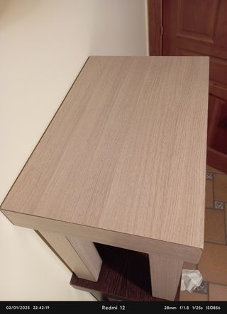 Mesa auxiliar madera