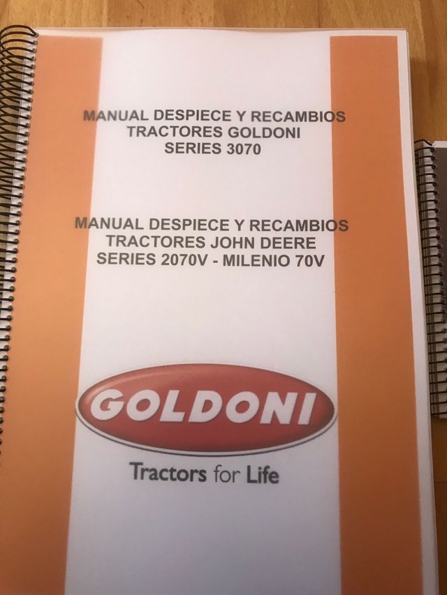 Manual Catalogo tractor Massey ferguson