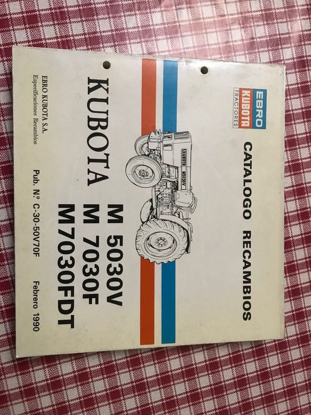 Manual Catalogo tractor Massey ferguson
