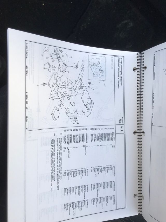 Manual Catalogo tractor Massey ferguson