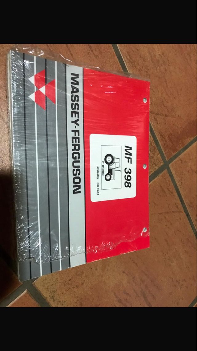 Manual Catalogo tractor Massey ferguson