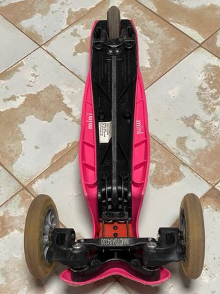 Patinete Micro mini 3 en 1 deluxe rosa.