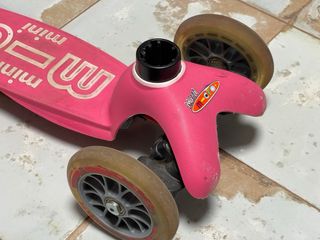 Patinete Micro mini 3 en 1 deluxe rosa.