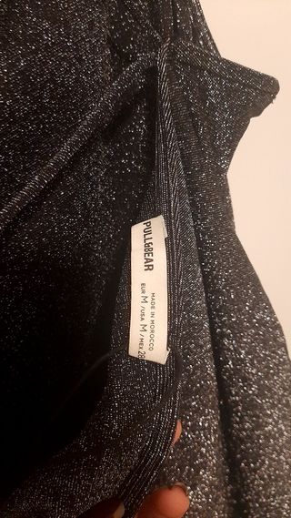 Vestido negro de fiesta PULL&BEAR