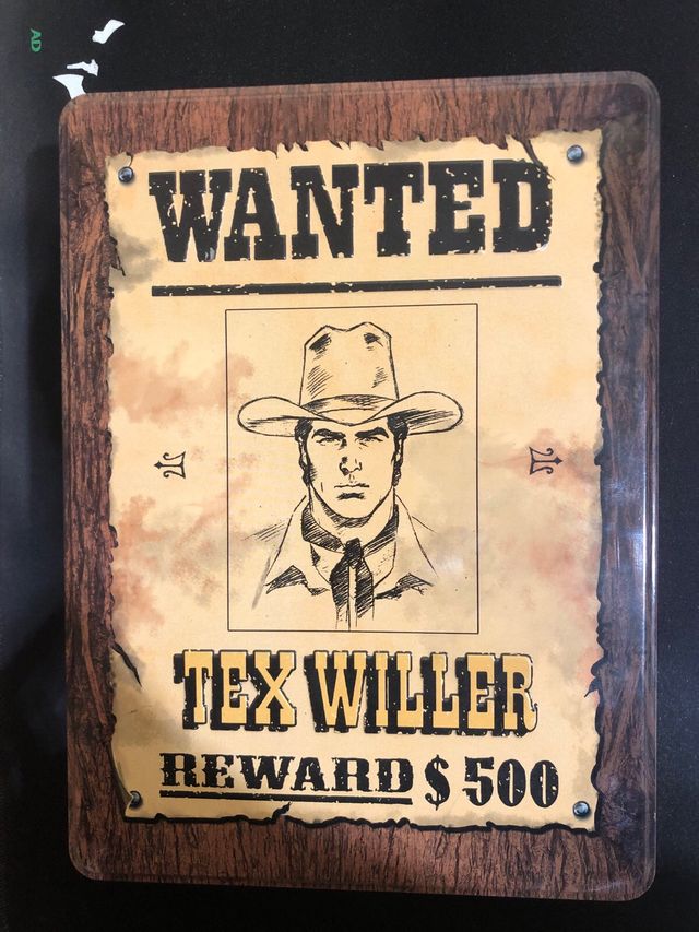 Tex Willer Wanted Box