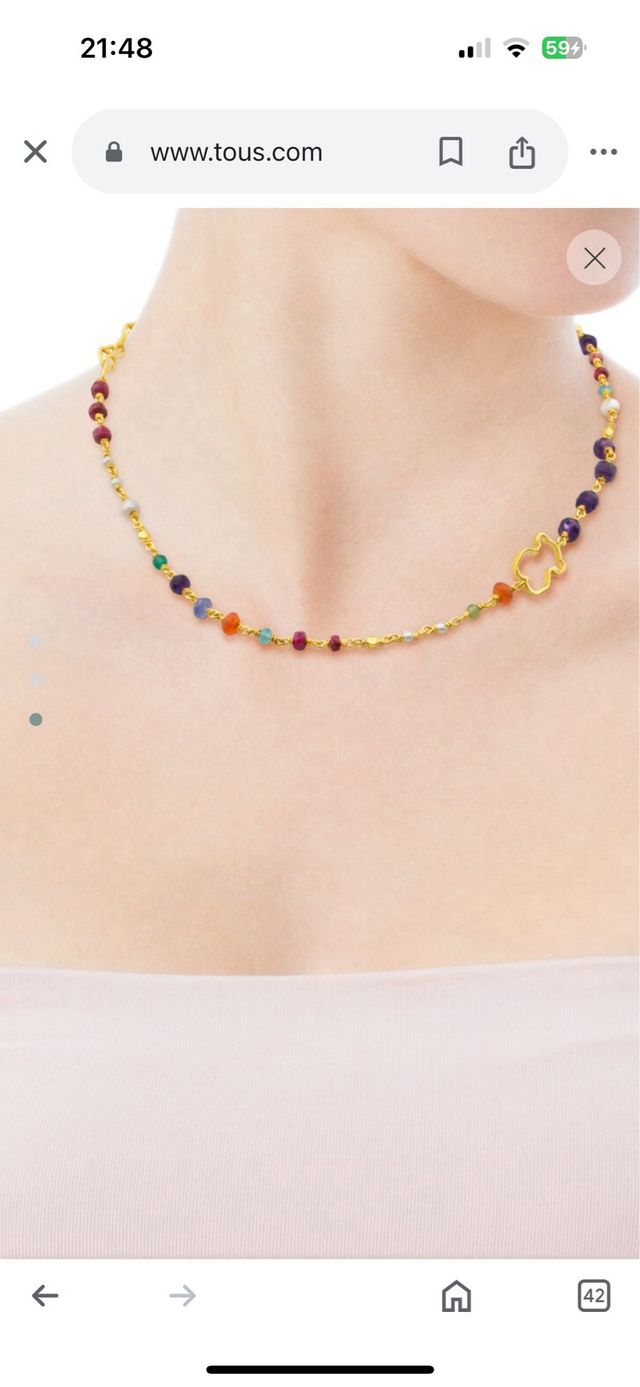 Collar Tous dorado