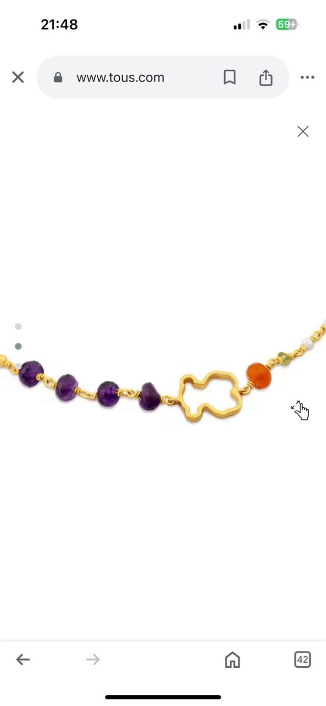 Collar Tous dorado