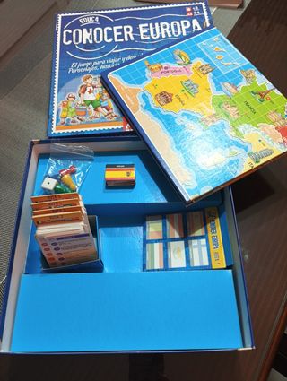 Juego de mesa Conocer Europa