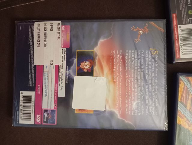 Lote DVD películas disney
