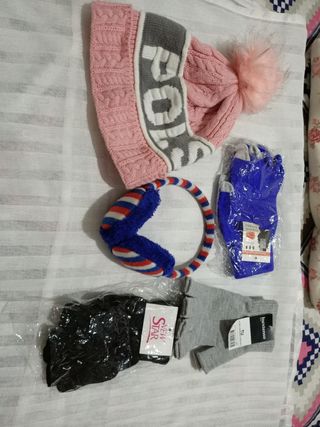 Gorra +guantes 